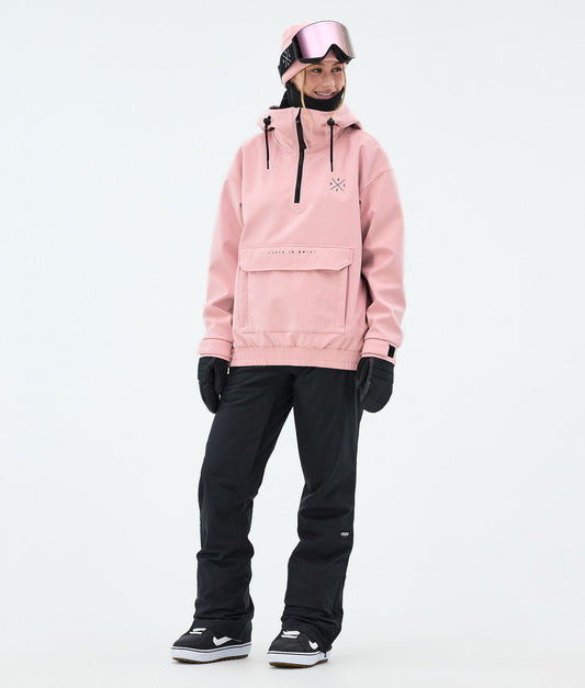 Snowboard Jacket Women Soft Pink