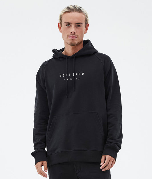 Hoodie Men Silhouette Black