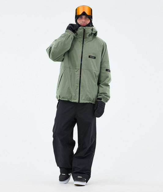 Snowboard Jacket Men Moss Green