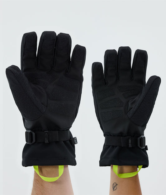 Ski Gloves Faded Green