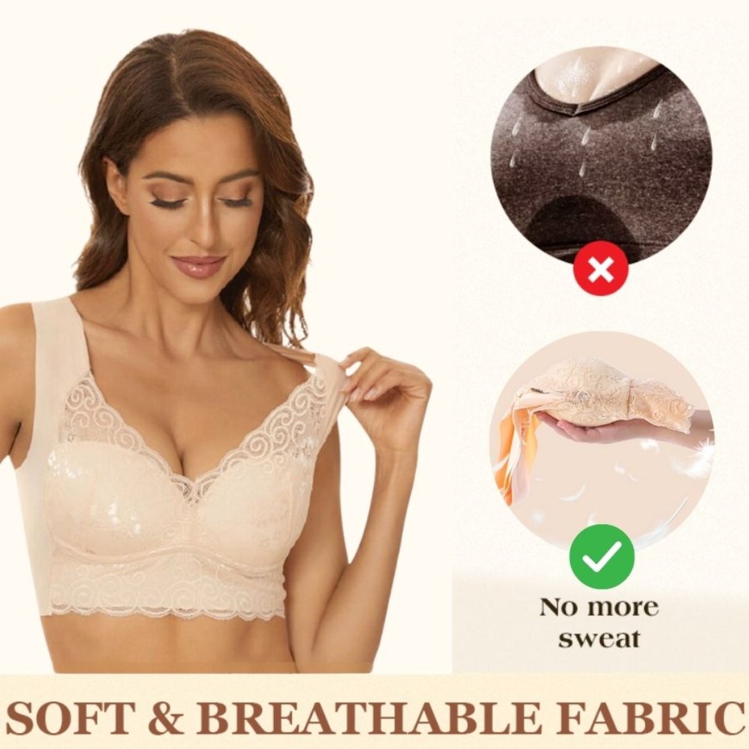 š„Last Day Buy 1 Get 2 Freeš-Seamless Bra Wireless Push Up Lace Bra