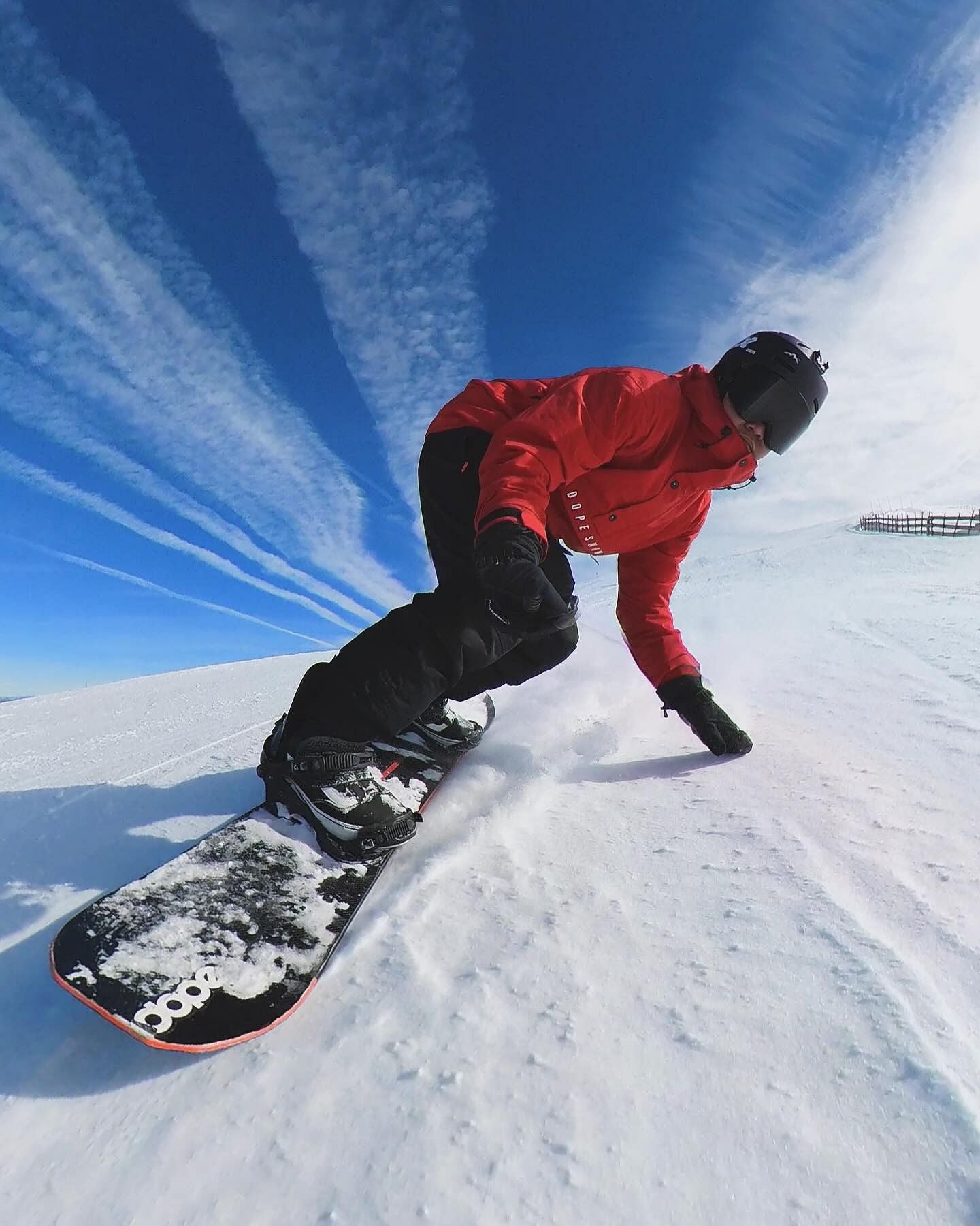 Snowboard Jacket Men Deep Red