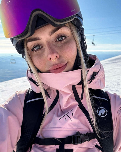 Snowboard Jacket Women Soft Pink