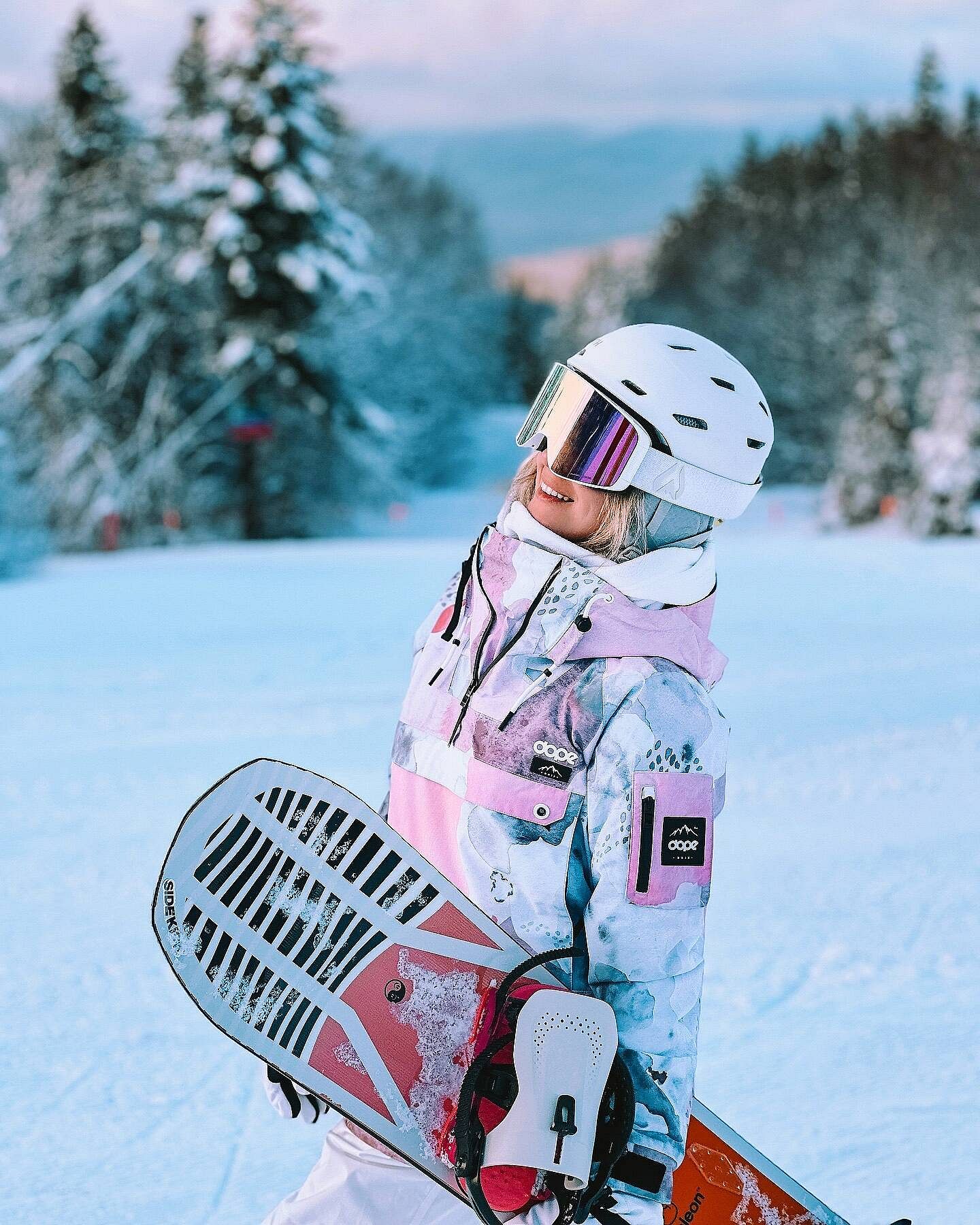 Snowboard Jacket Women Washed Ink