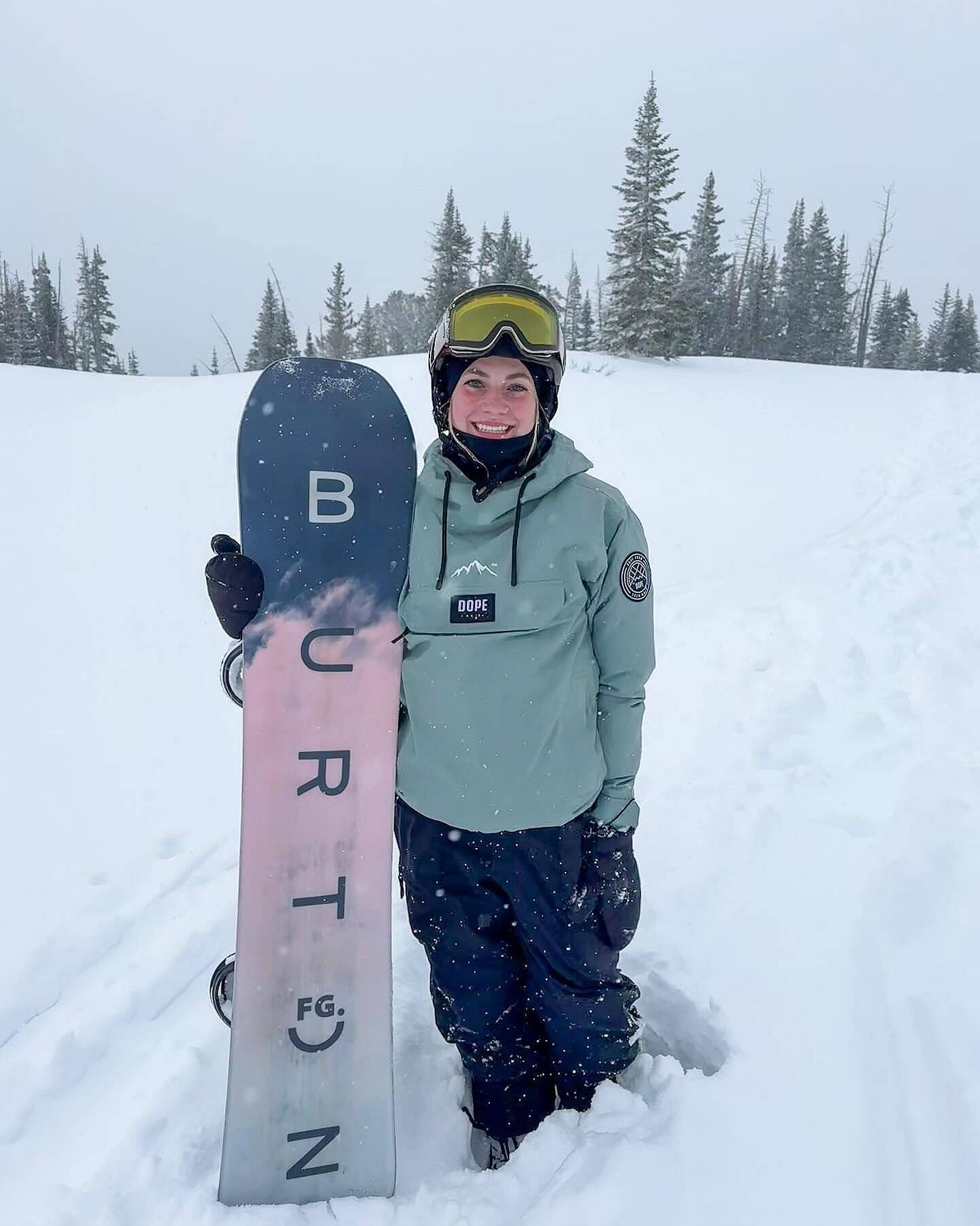 Snowboard Jacket Women Faded Green