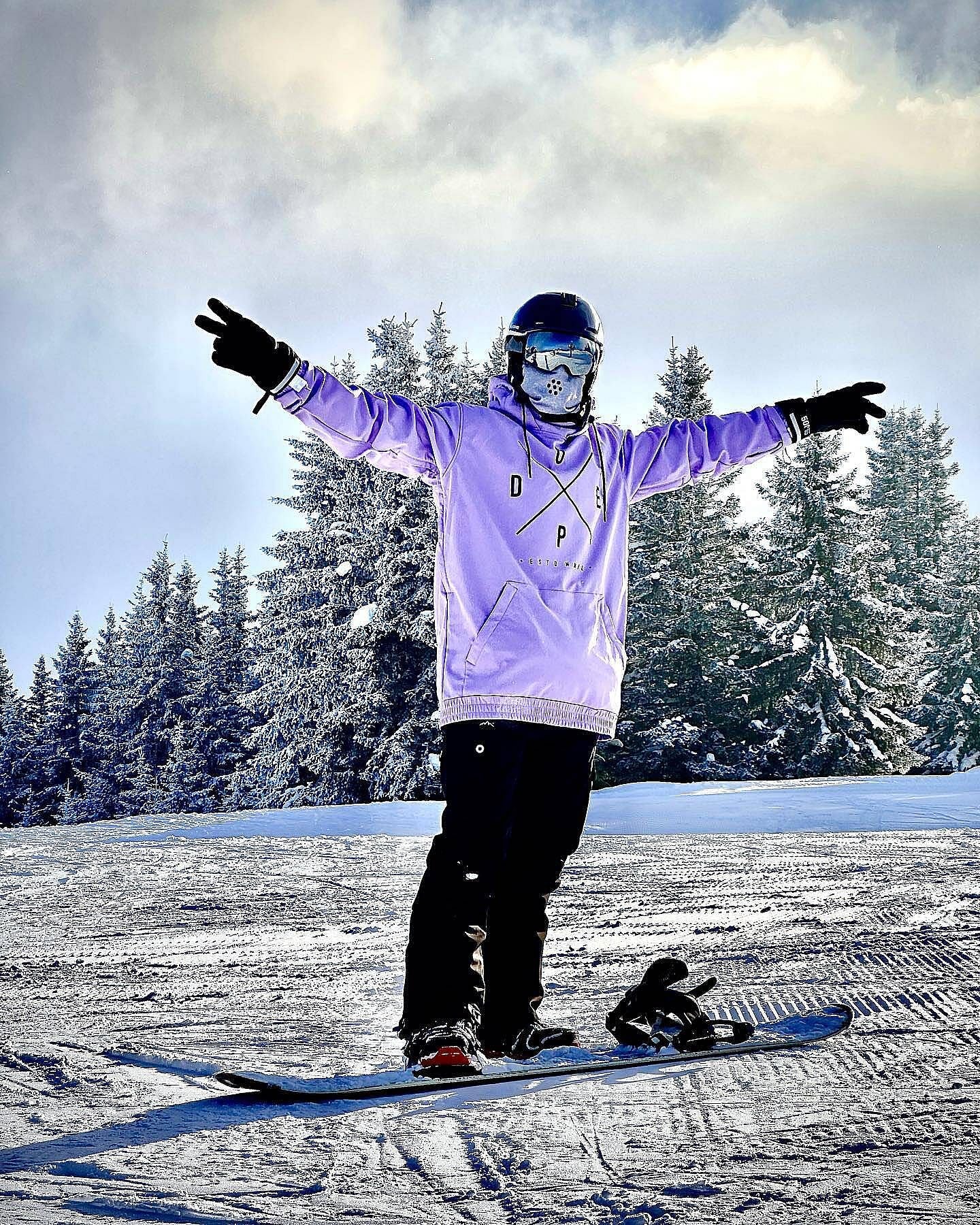 Snowboard Jacket Men 2X-Up Faded Violet