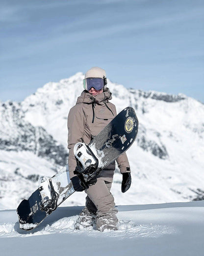 Snowboard Jacket Women Walnut