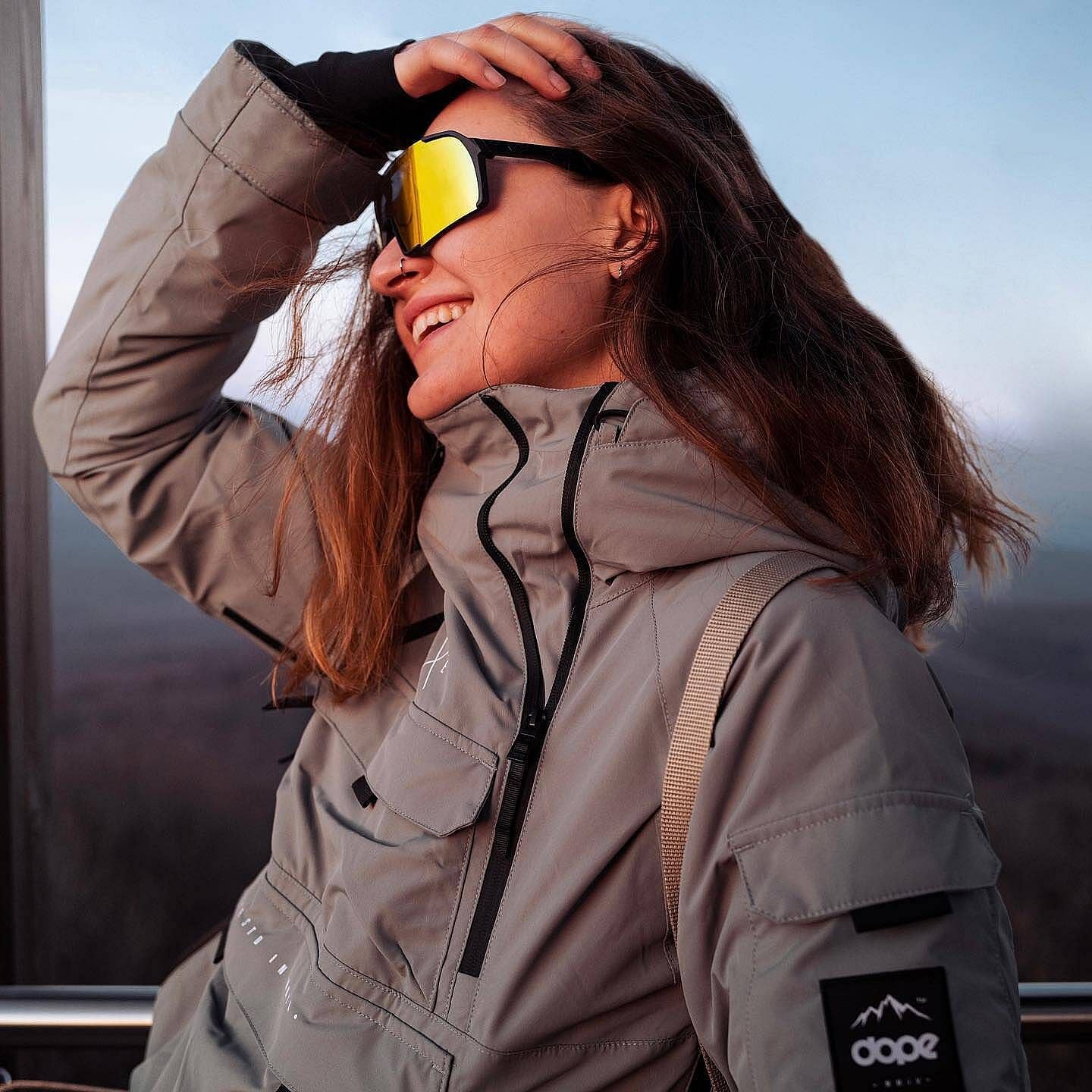 Snowboard Jacket Women Walnut