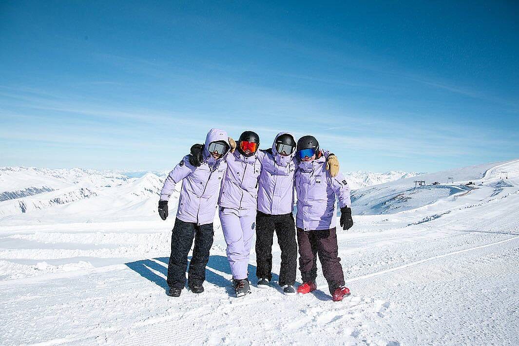 Snowboard Jacket Men Faded Violet