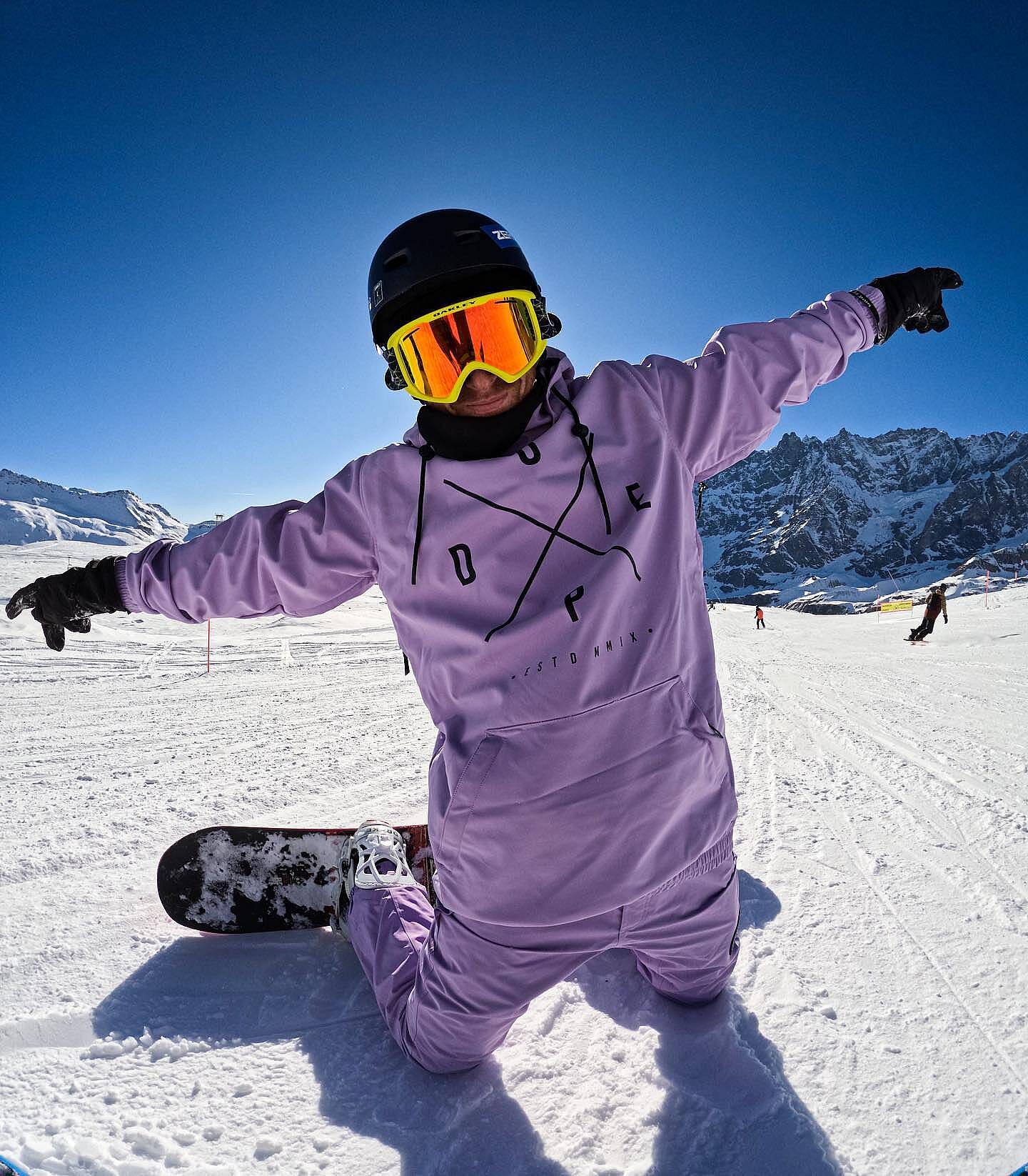 Snowboard Jacket Men 2X-Up Faded Violet