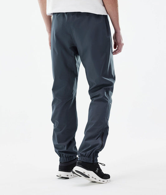 Rain Pants Men Metal Blue