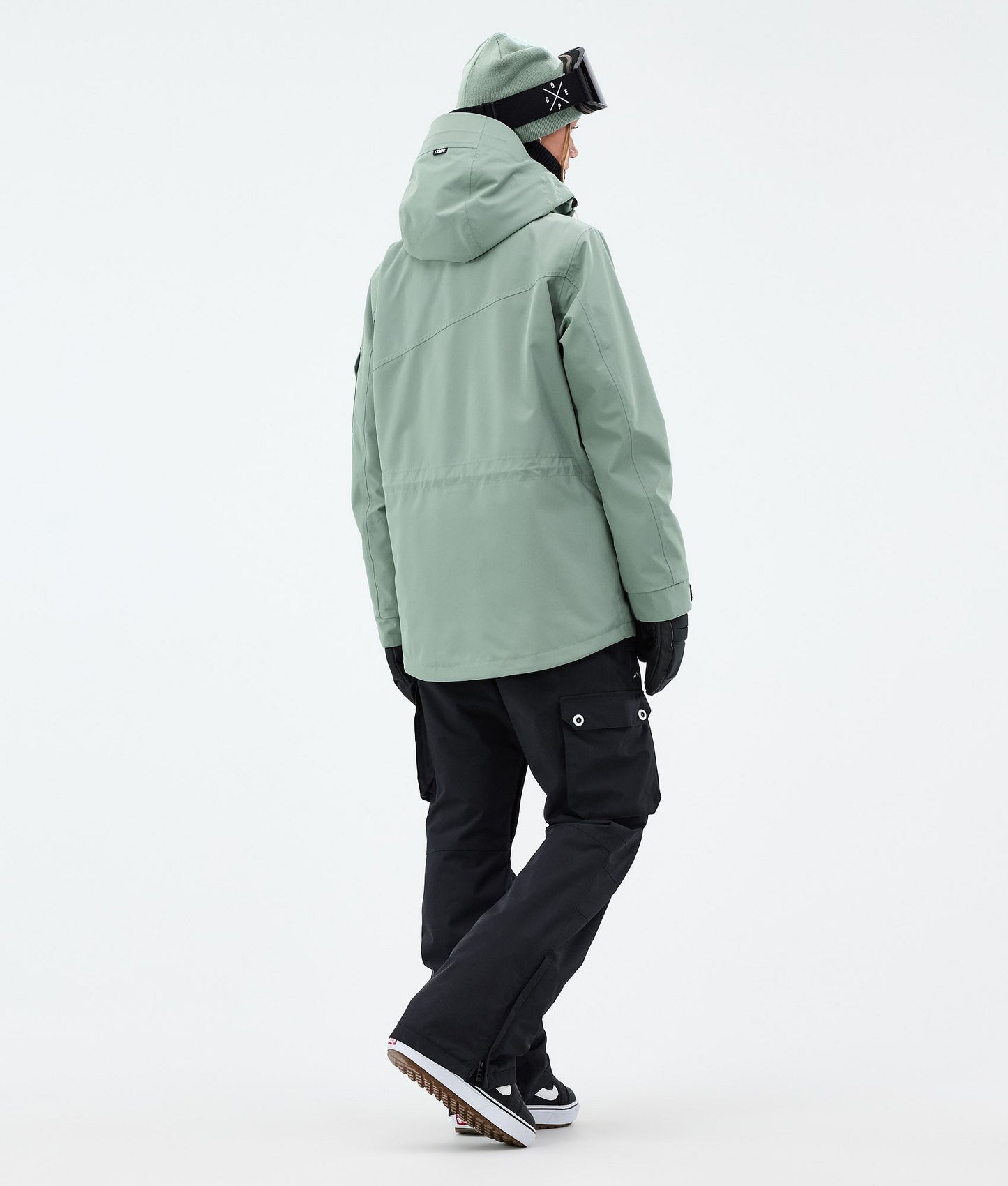Snowboard Jacket Women Faded Green