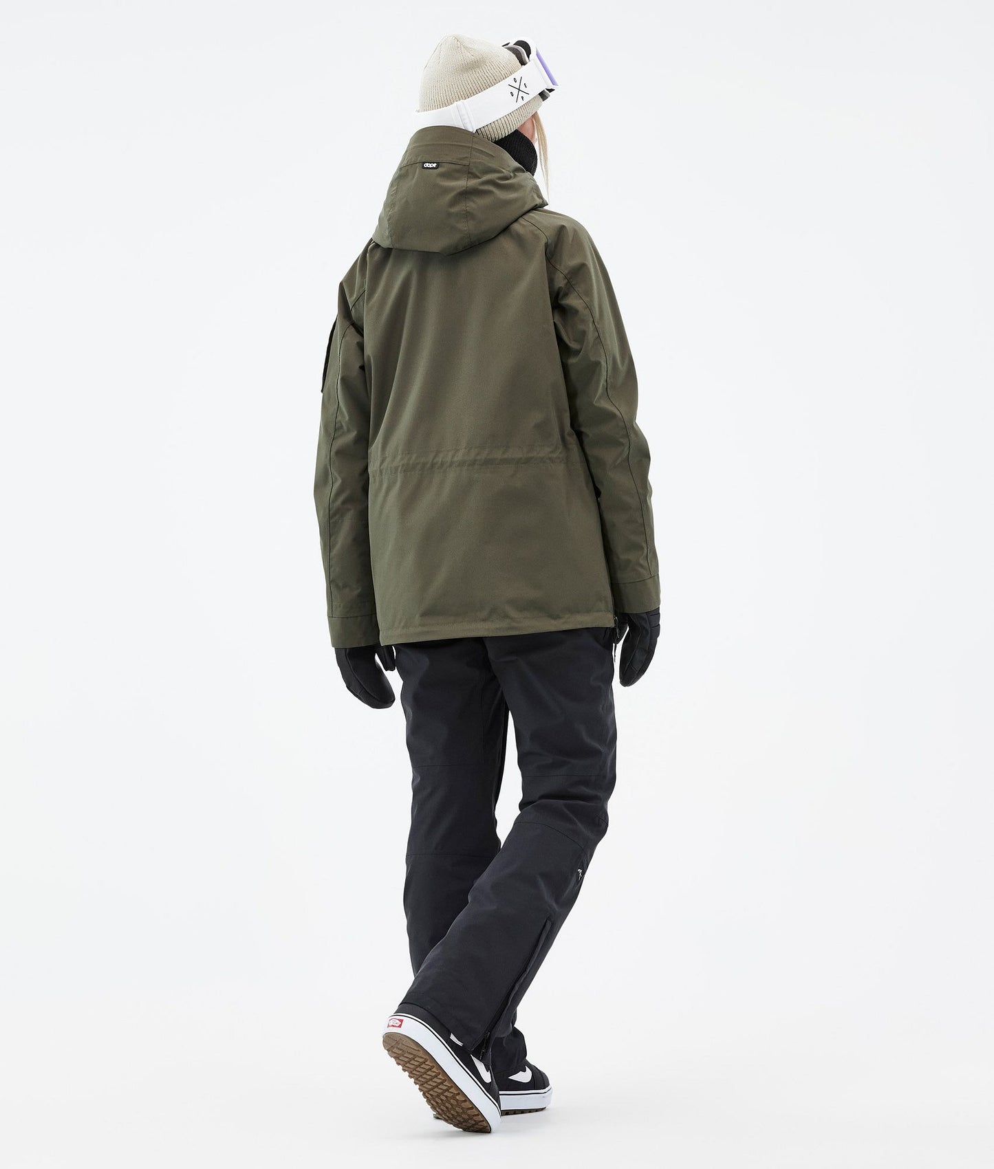 Snowboard Jacket Women Olive Green