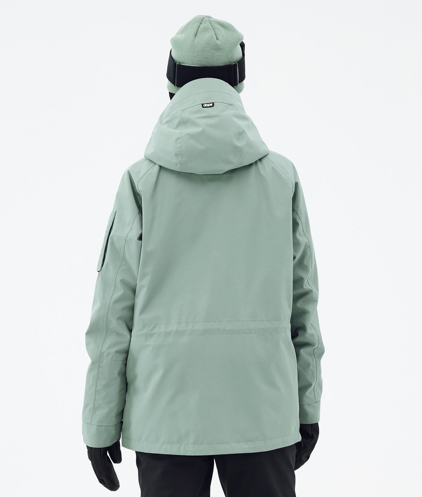Snowboard Jacket Women Faded Green