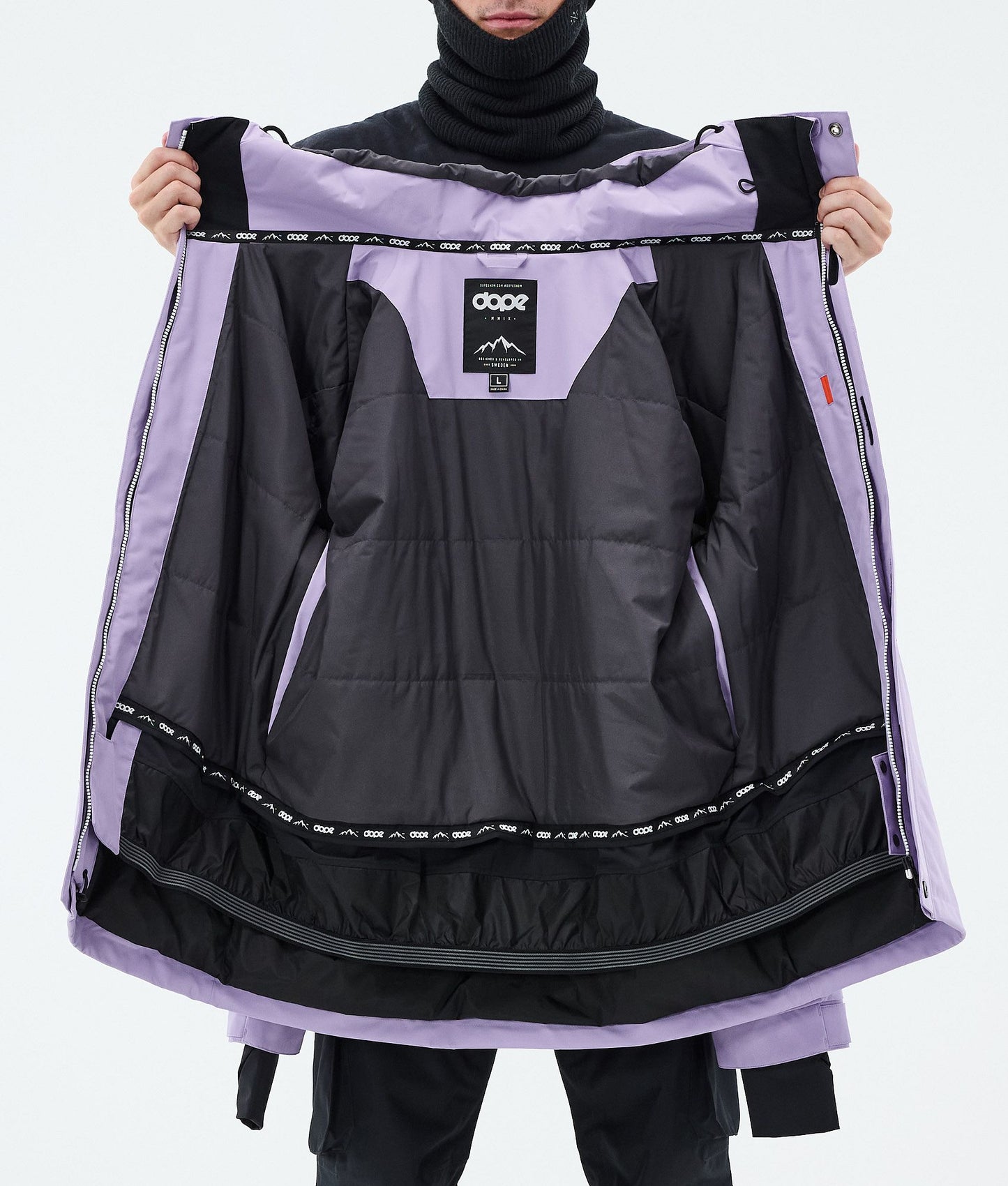 Snowboard Jacket Men Faded Violet