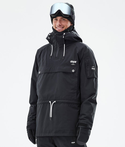 Snowboard Jacket Men Black