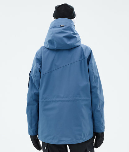 Snowboard Jacket Women Blue Steel