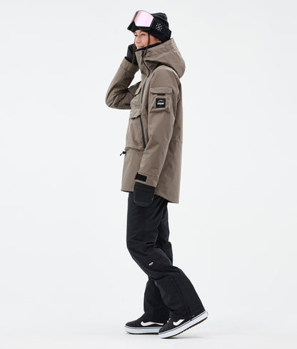 Snowboard Jacket Women Walnut