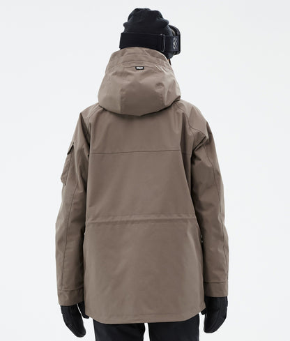 Snowboard Jacket Women Walnut