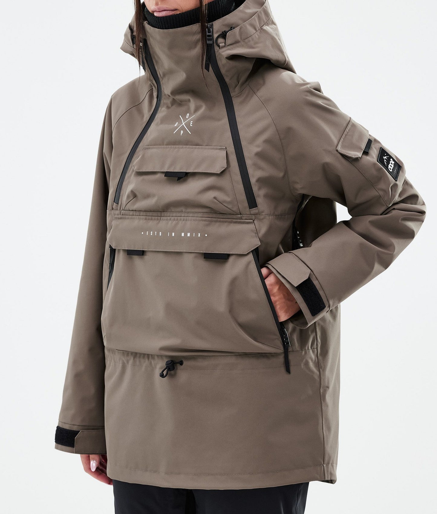 Snowboard Jacket Women Walnut