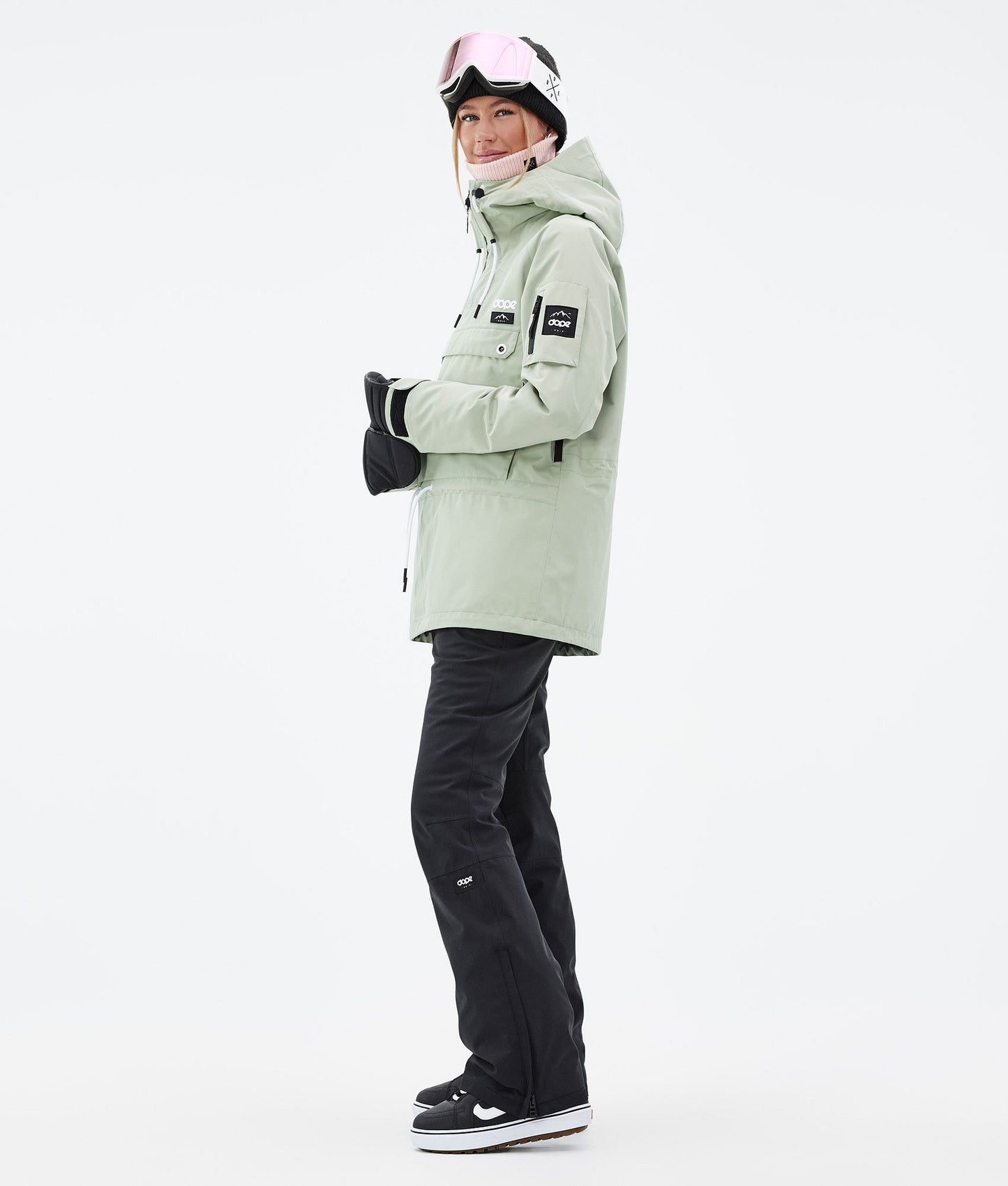 Snowboard Jacket Women Soft Green
