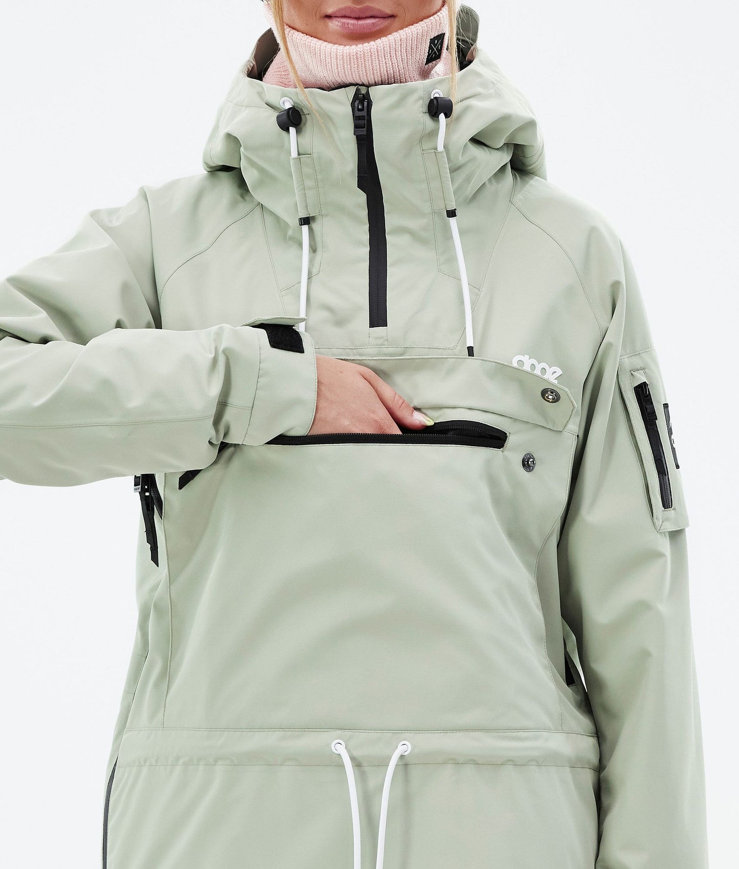 Snowboard Jacket Women Soft Green