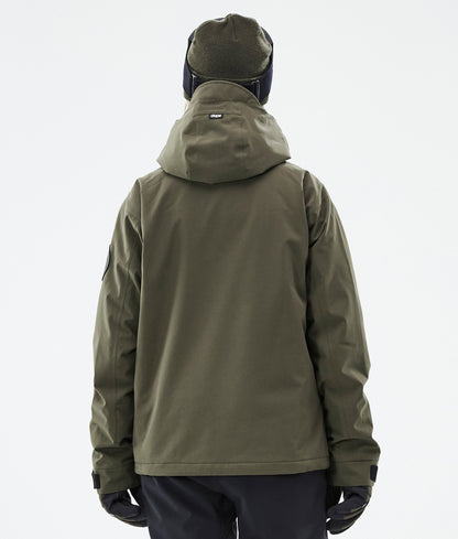 Snowboard Jacket Women Olive Green