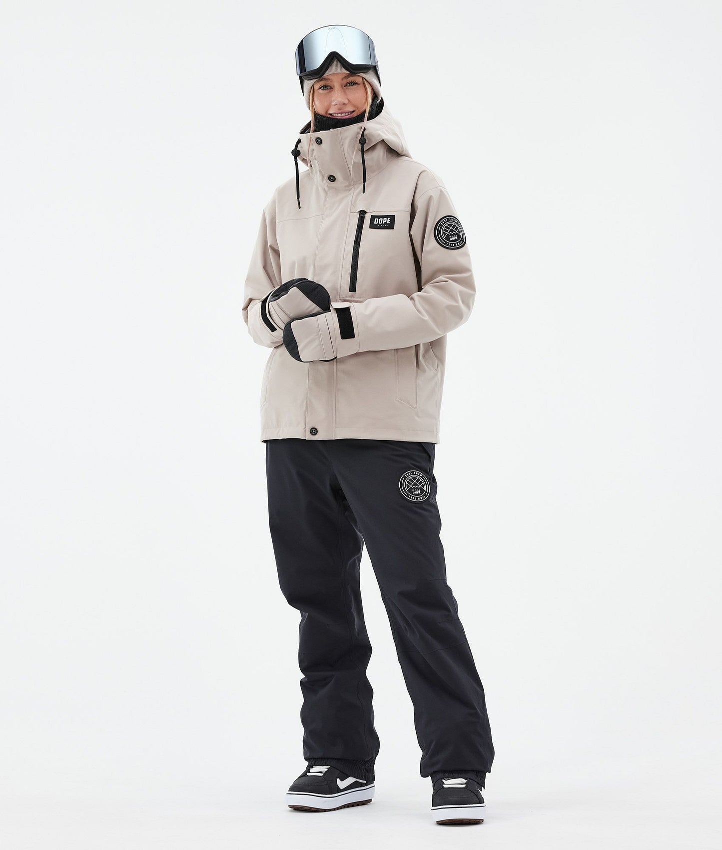 Snowboard Jacket Women Sand
