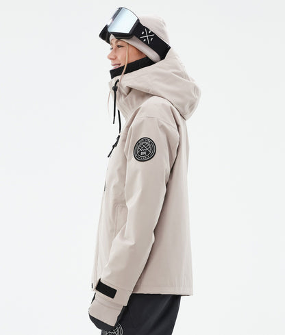 Snowboard Jacket Women Sand