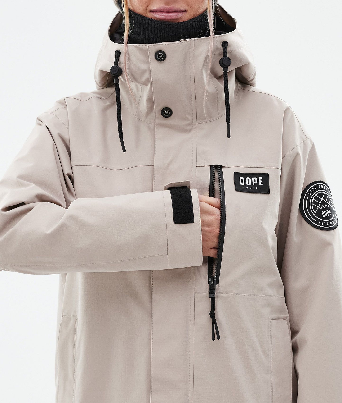 Snowboard Jacket Women Sand