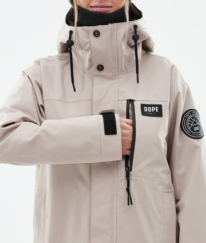 Snowboard Jacket Women Sand