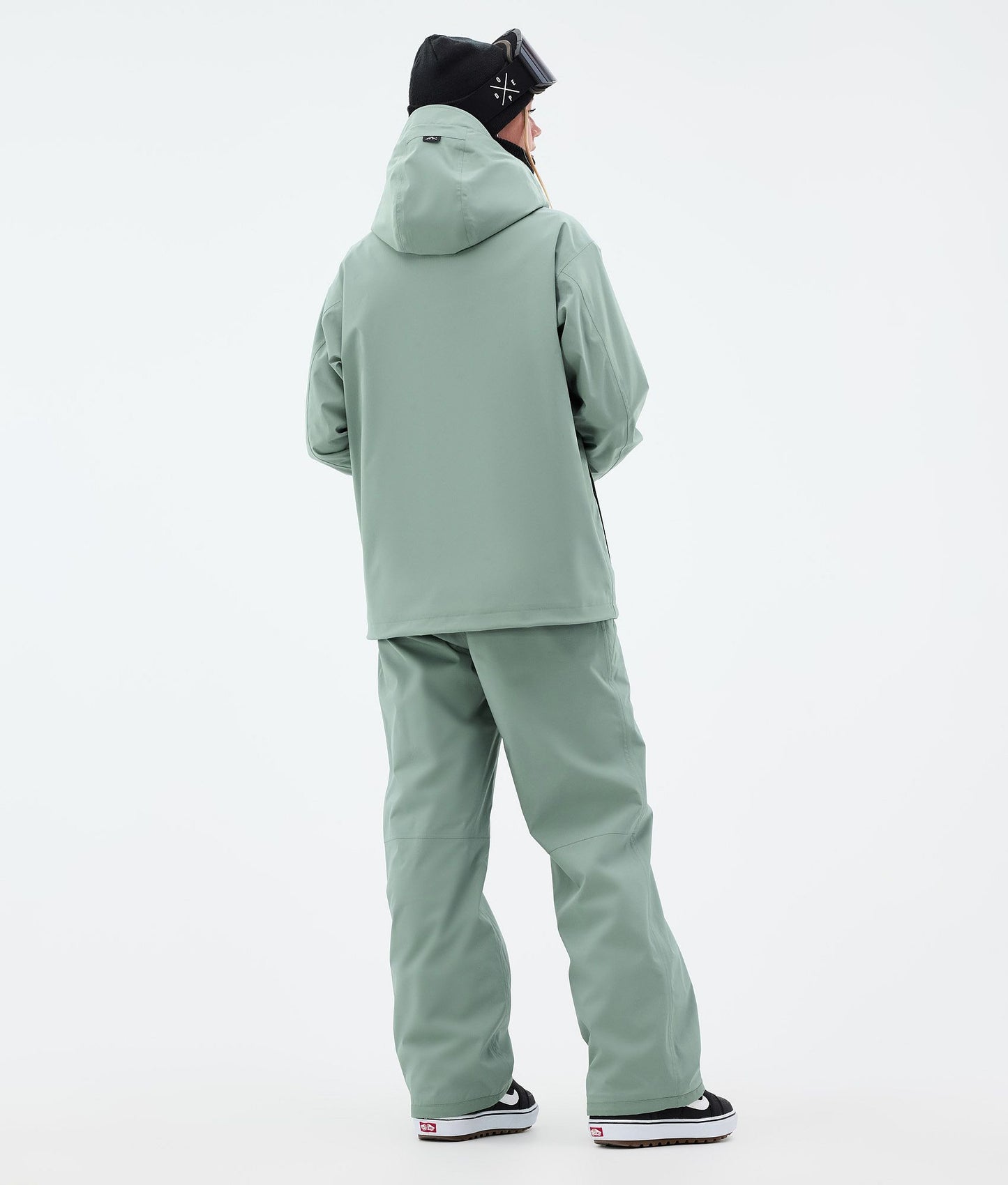 Snowboard Jacket Women Faded Green