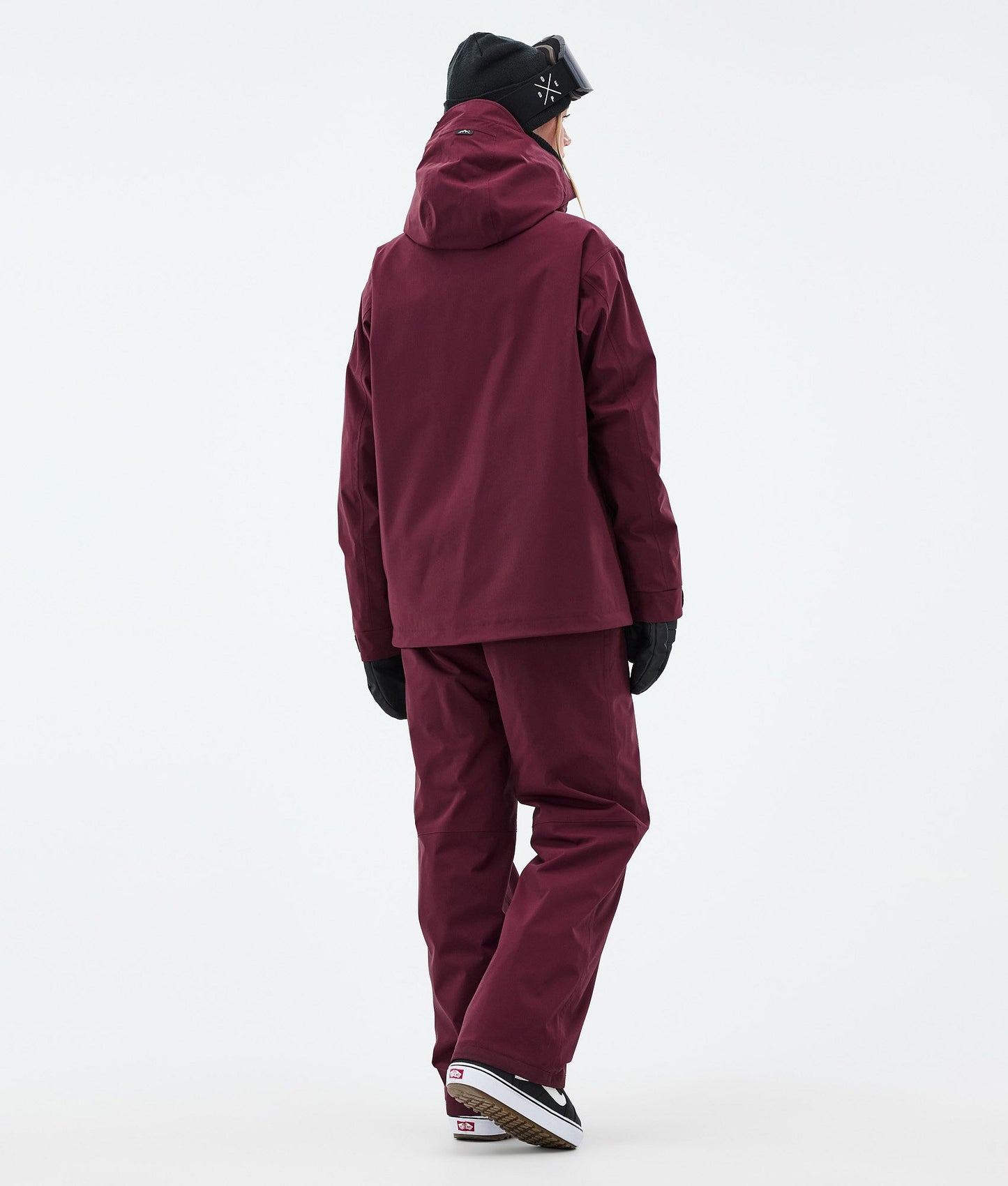 Snowboard Jacket Women Burgundy