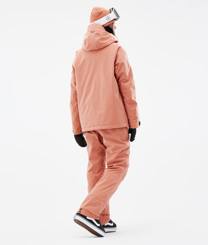 Snowboard Jacket Women Peach