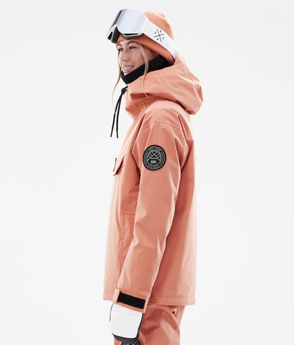 Snowboard Jacket Women Peach