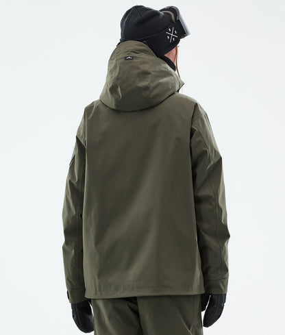 Snowboard Jacket Women Olive Green