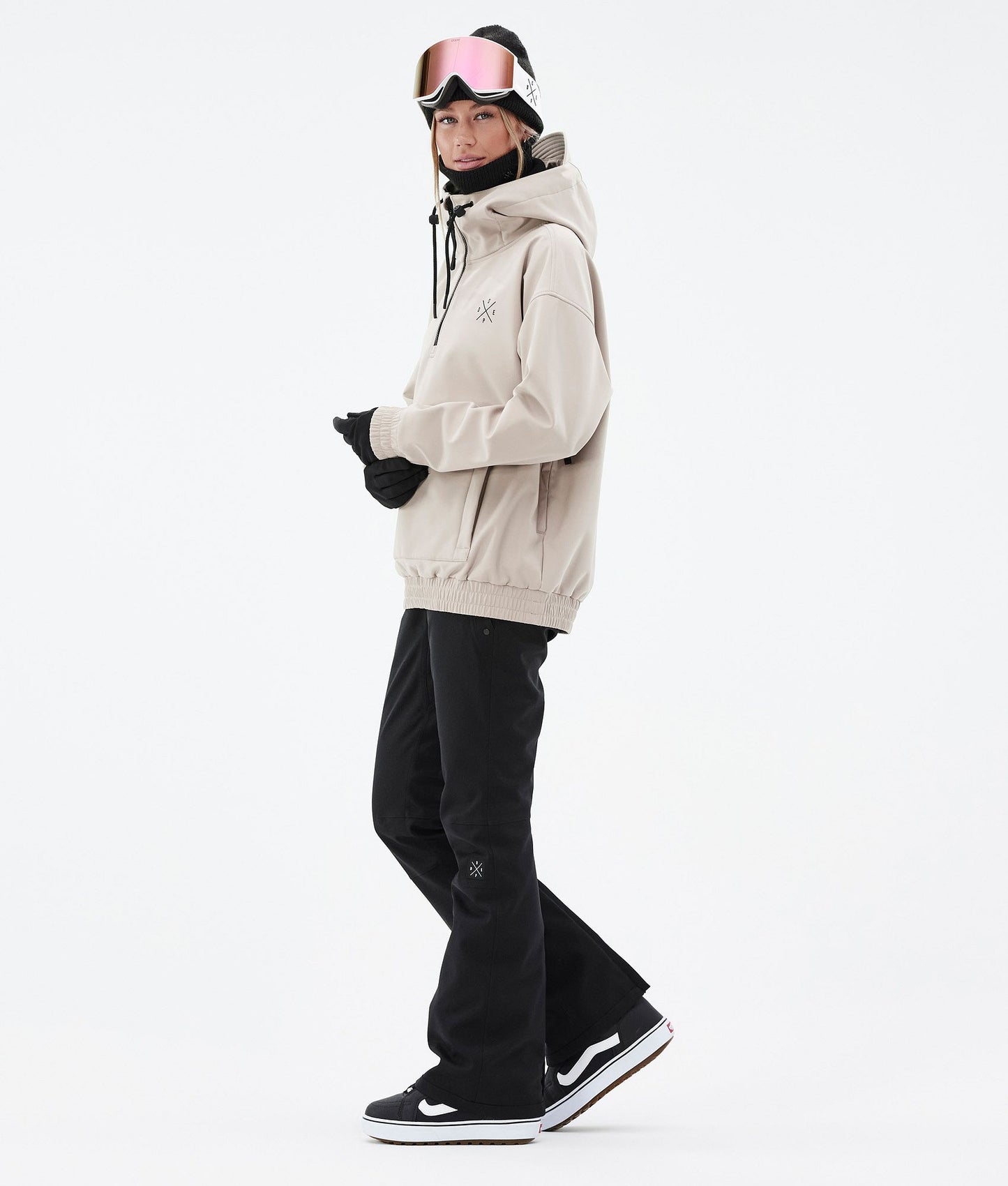 Snowboard Jacket Women Sand