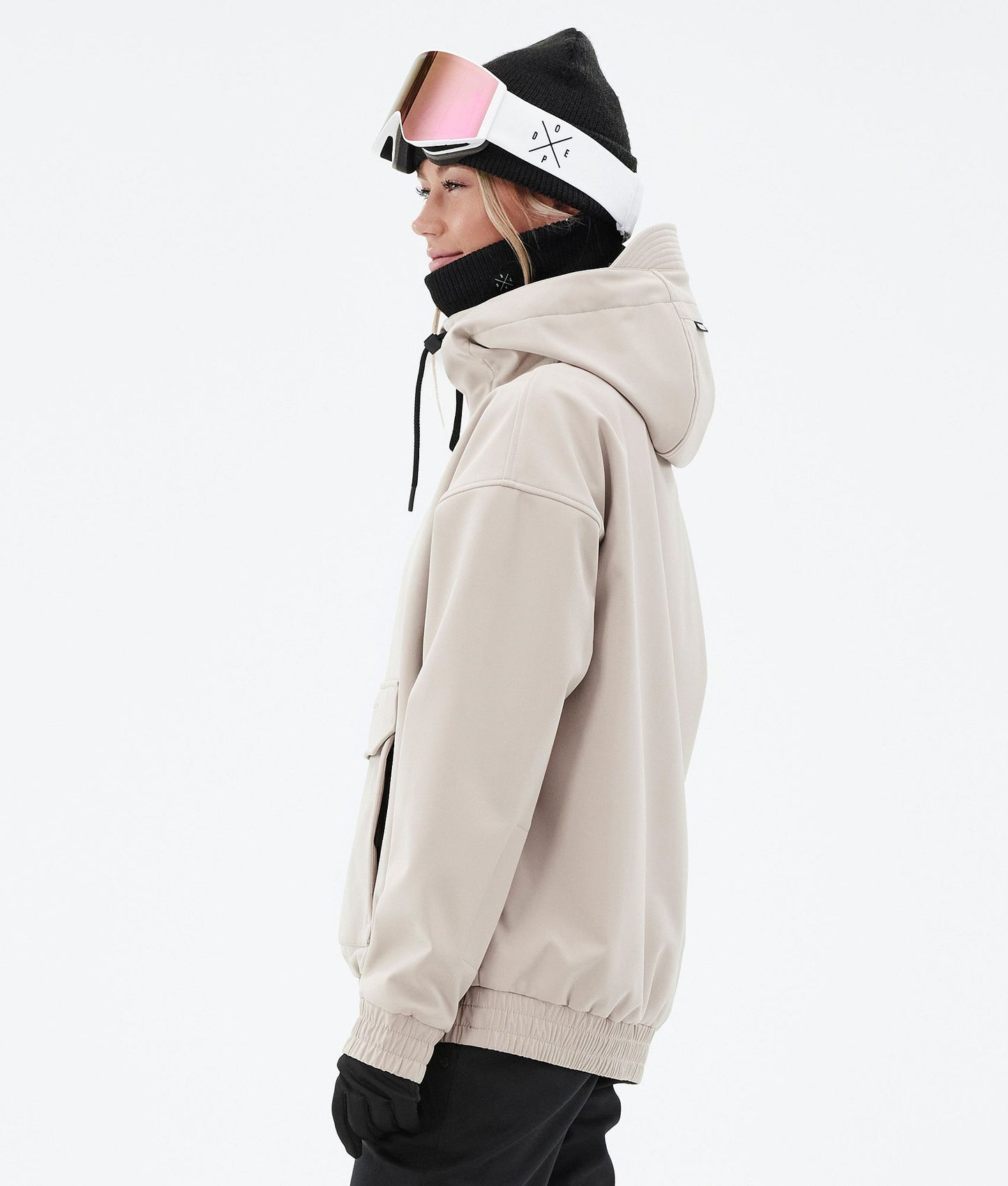 Snowboard Jacket Women Sand
