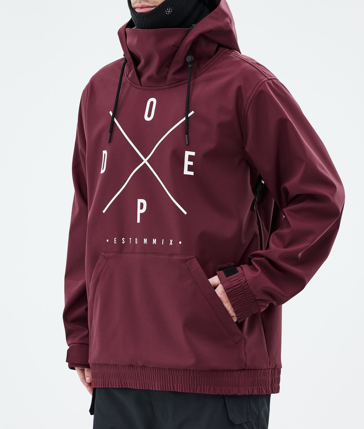 Snowboard Jacket Men 2X-Up Burgundy