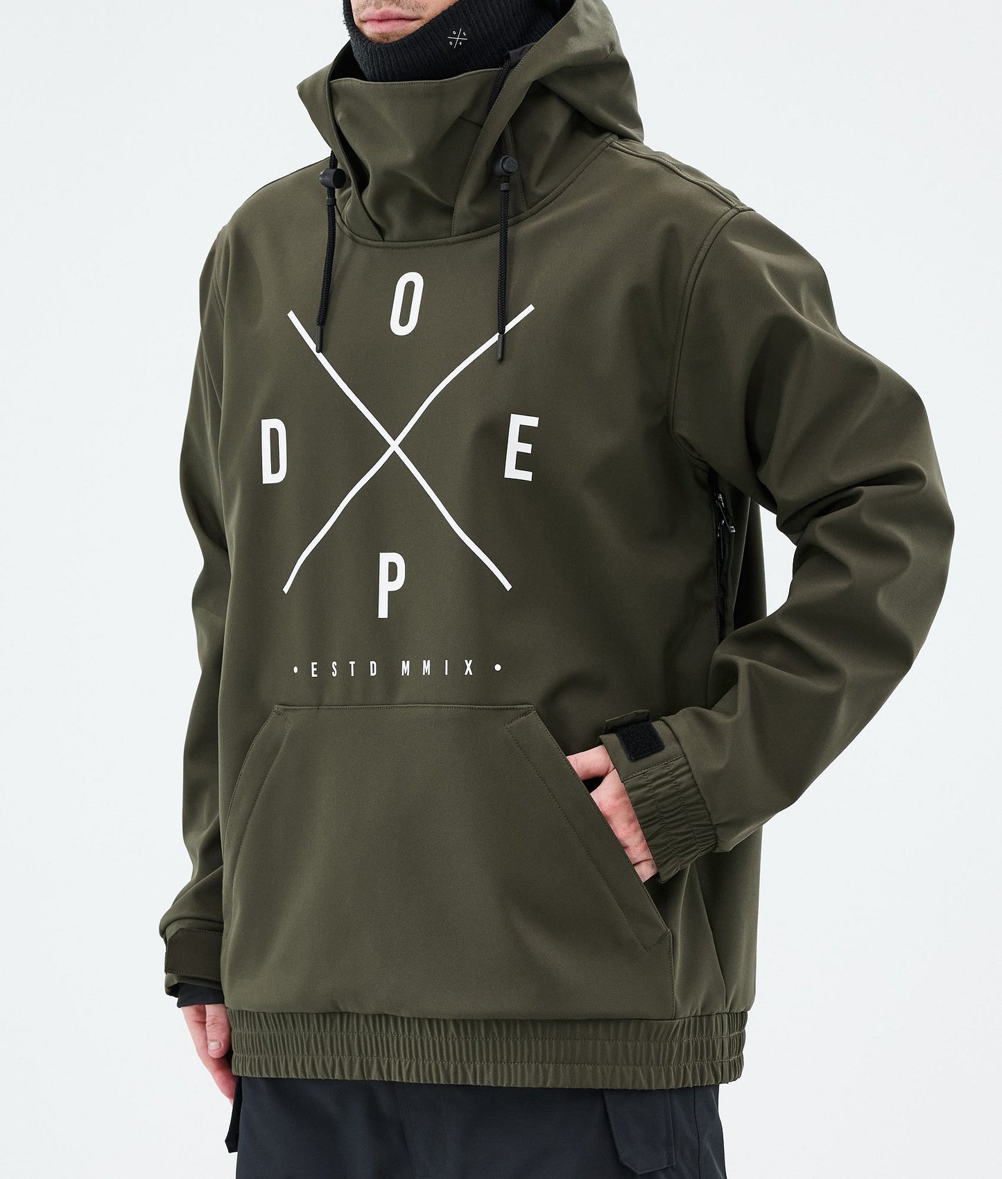 Snowboard Jacket Men 2X-Up Olive Green