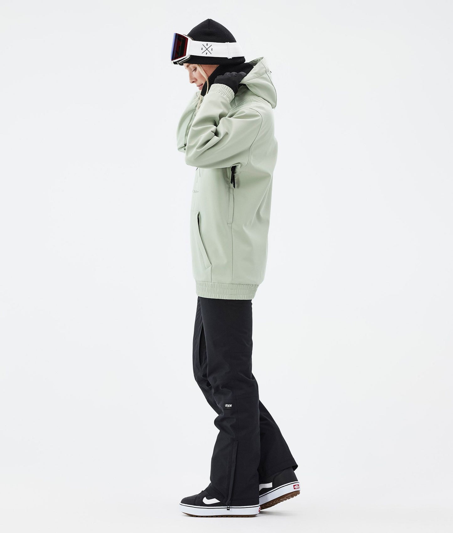 Snowboard Jacket Women 2X-Up Soft Green