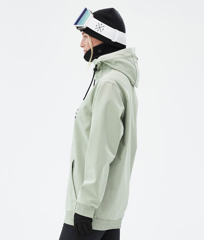 Snowboard Jacket Women 2X-Up Soft Green