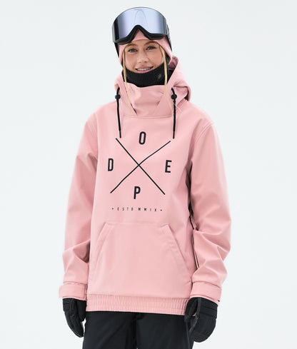 Snowboard Jacket Women 2X-Up Soft Pink