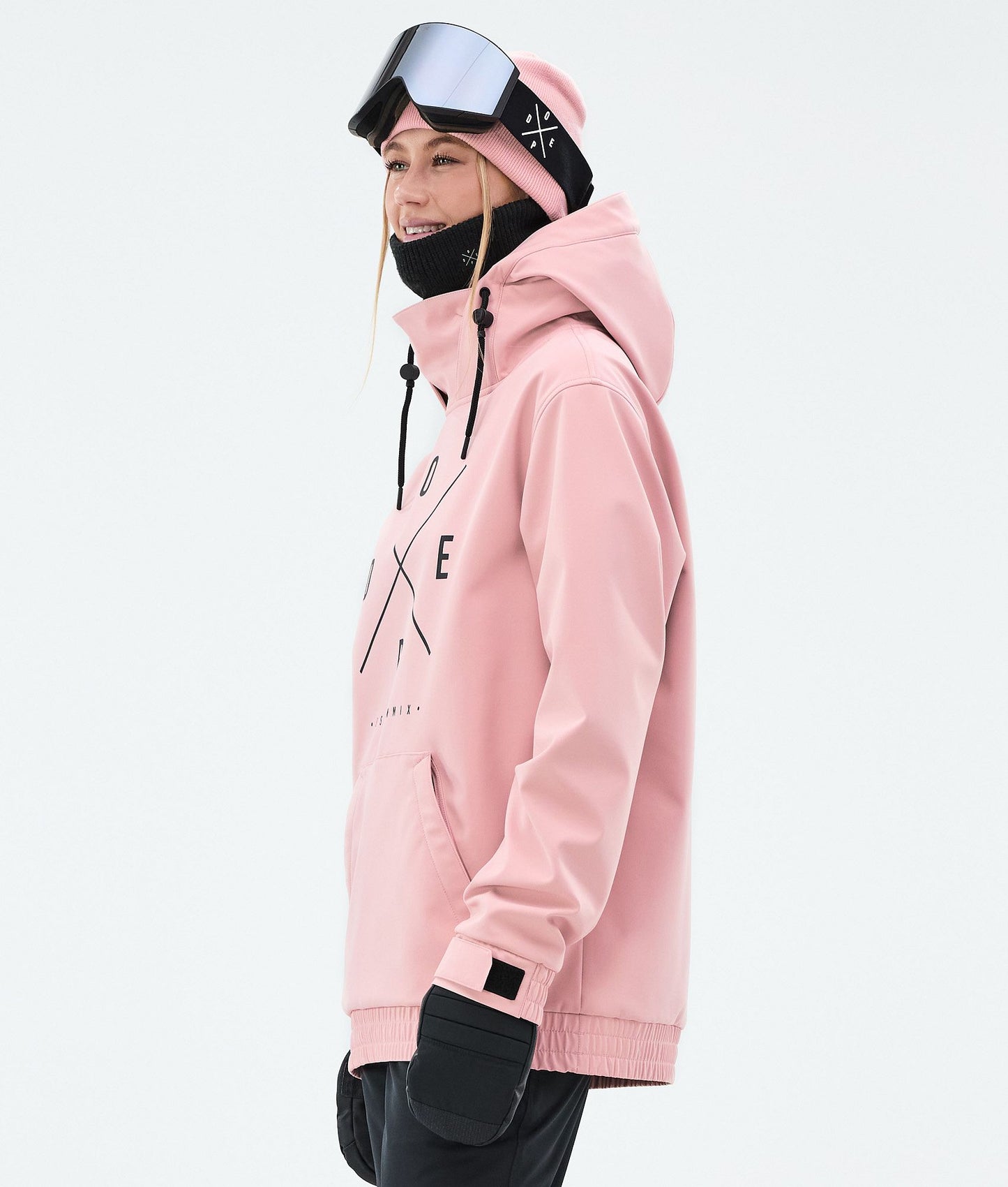Snowboard Jacket Women 2X-Up Soft Pink