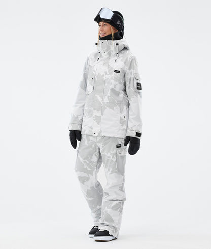 Snowboard Pants Women Grey Camo