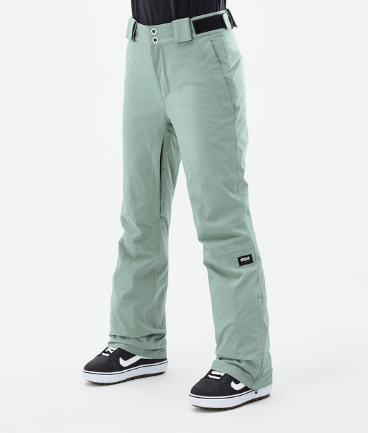 Snowboard Pants Women Faded Green