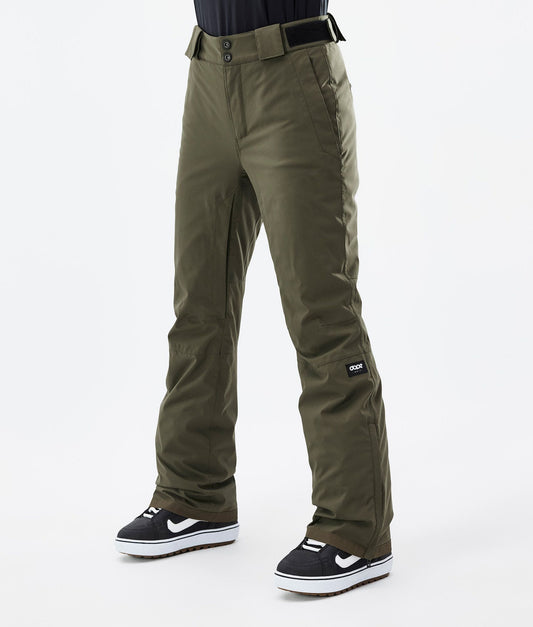 Snowboard Pants Women Olive Green