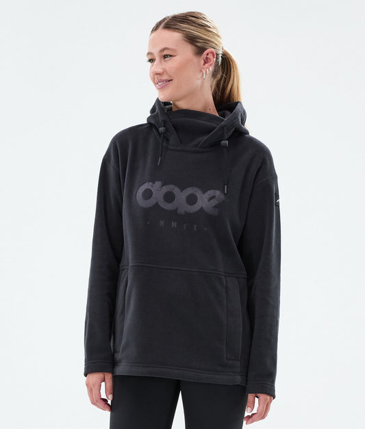 Fleece Hoodie Women Black