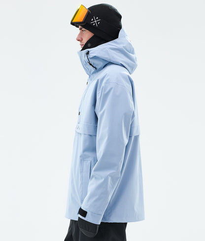 Snowboard Jacket Men Light Blue