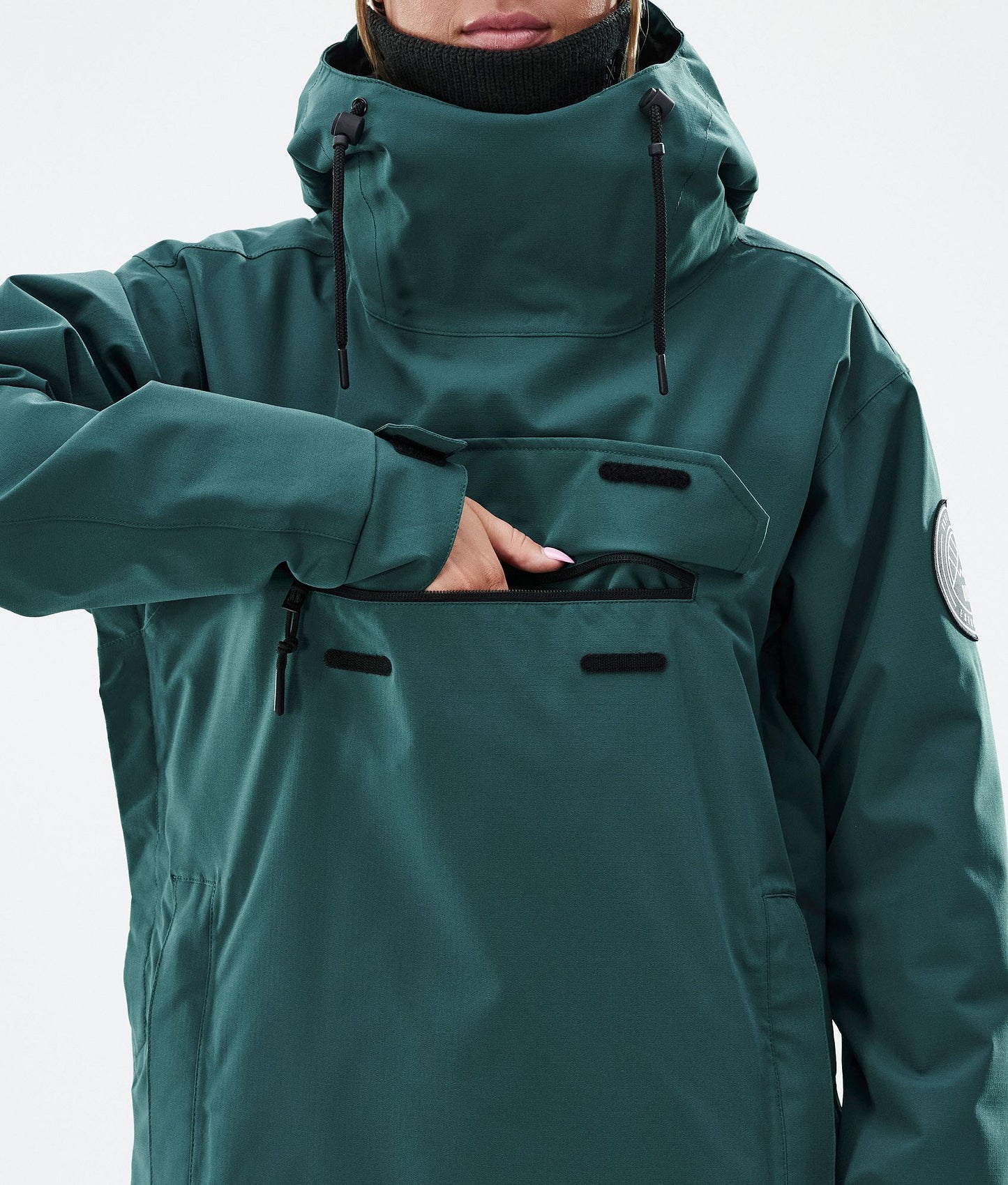 Snowboard Jacket Women Bottle Green